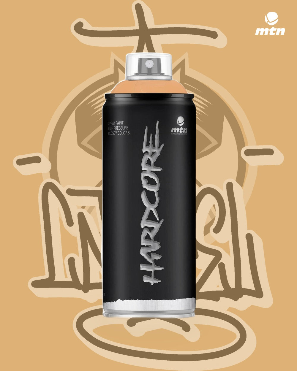 RV-247 Tepuy Brown spray paint can, Cartel Paint Supplies