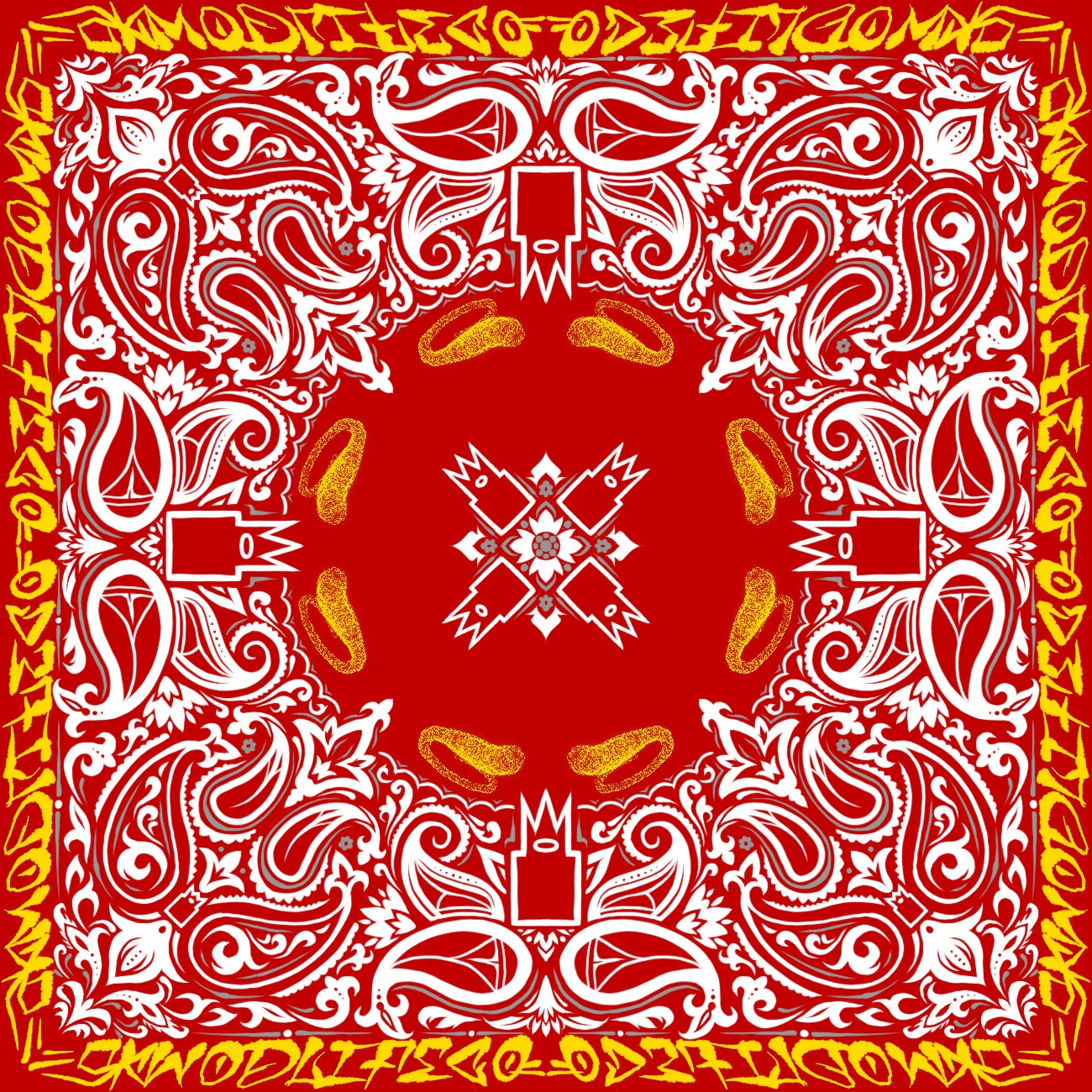 SkwodLifeCo Bandana - Whero