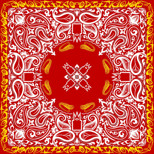 SkwodLifeCo Bandana - Whero