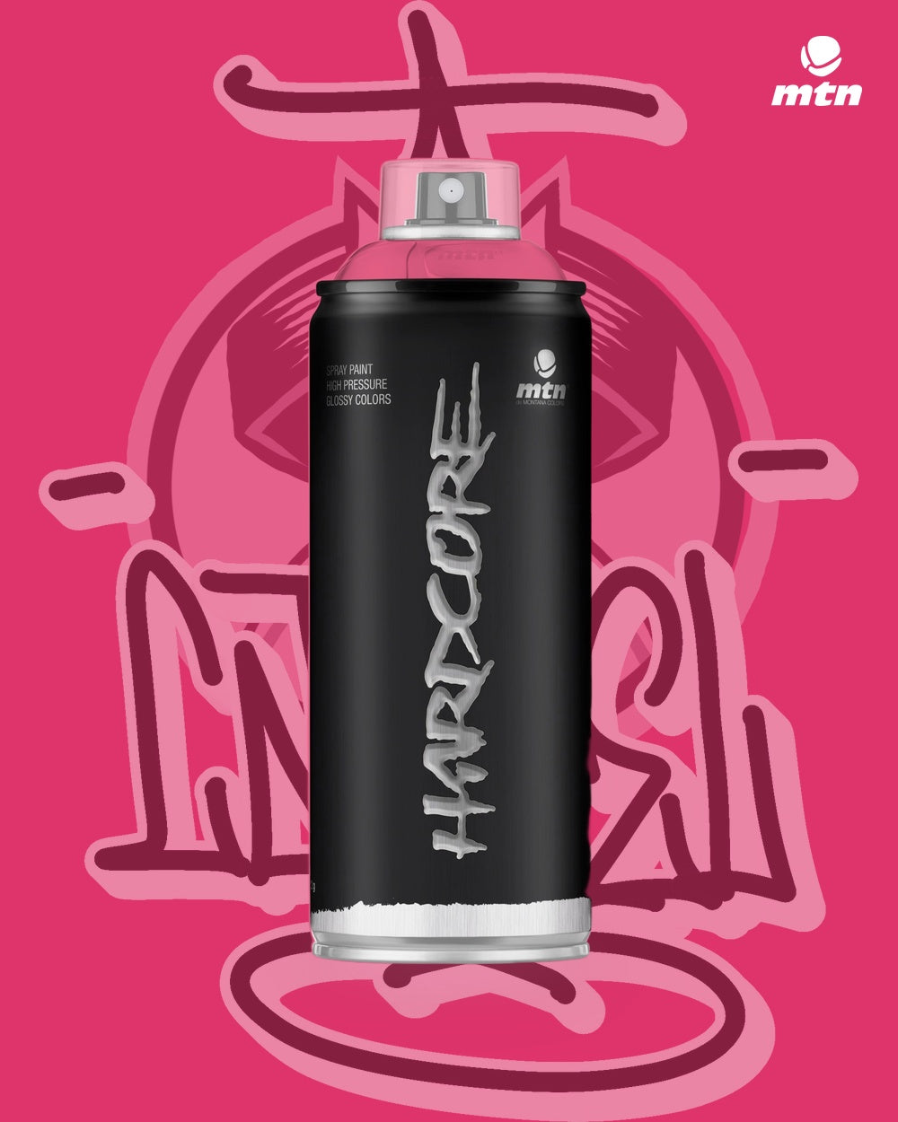 MTN Hardcore Spray Paint - Erika - 400ml spray paint can, Cartel Paint Supplies