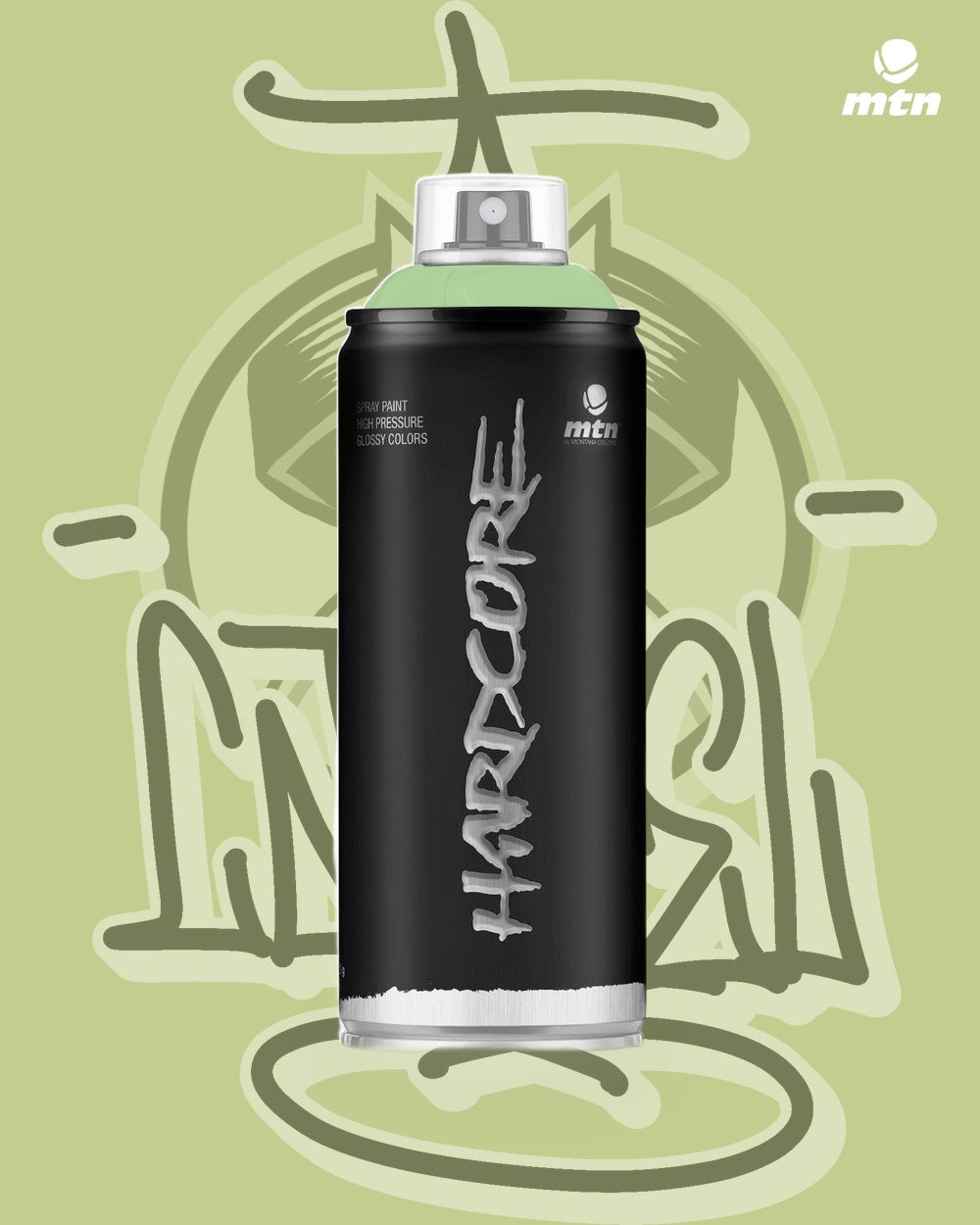 RV-253 Element Green spray paint can, Cartel Paint Supplies