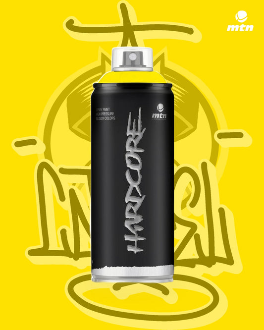 RV-1021 Light Yellow spray paint can, Cartel Paint Supplies