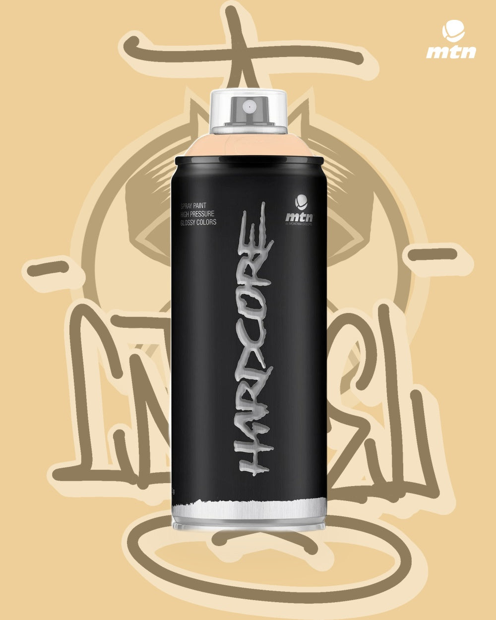 RV-246 Druid Brown spray paint can, Cartel Paint Supplies