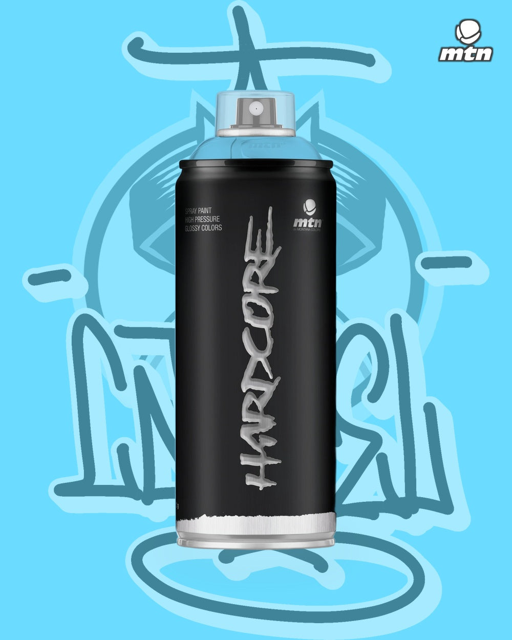 RV-29 Arctic Blue spray paint can, Cartel Paint Supplies