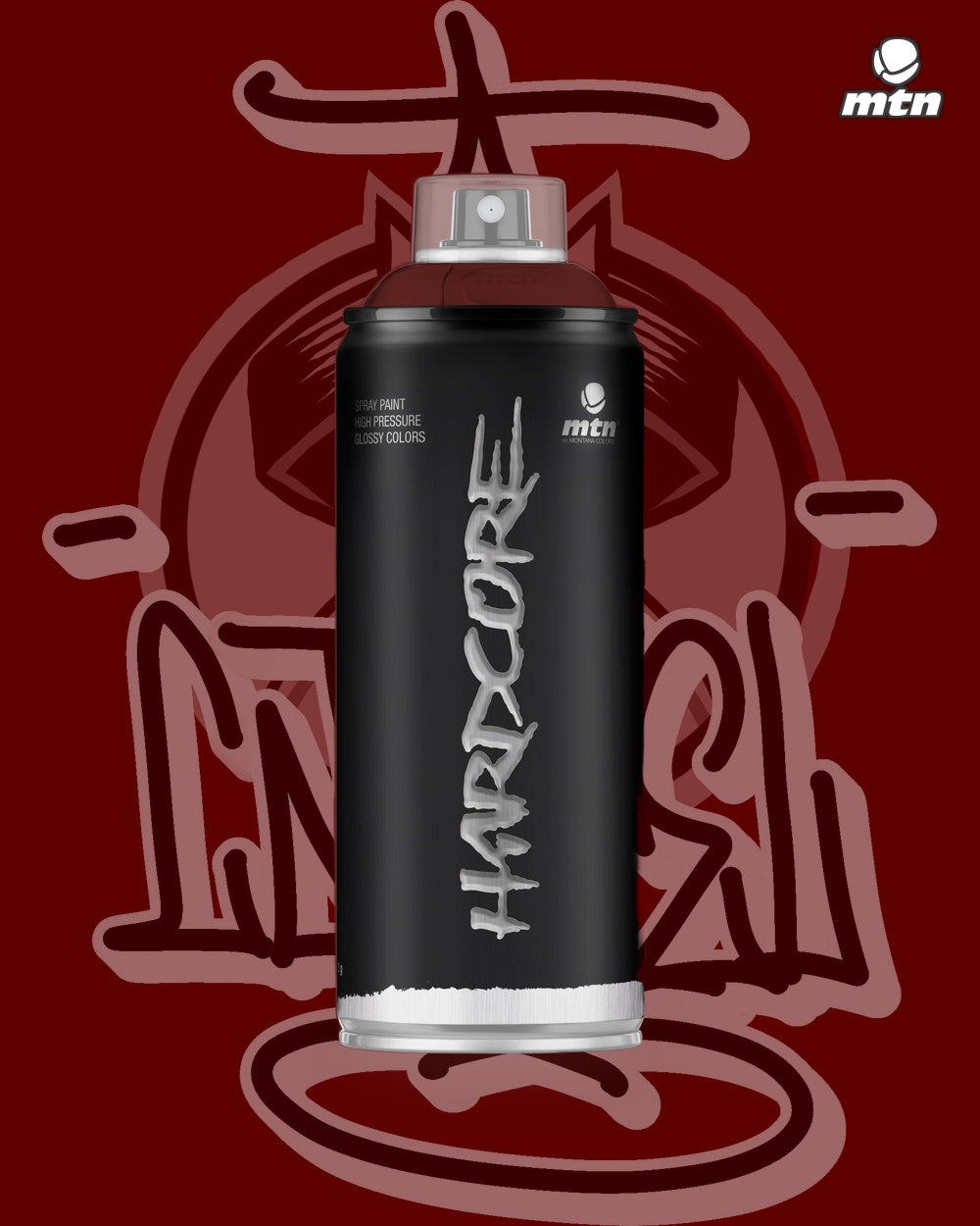 RV-260 Iroko Red spray paint can, Cartel Paint Supplies