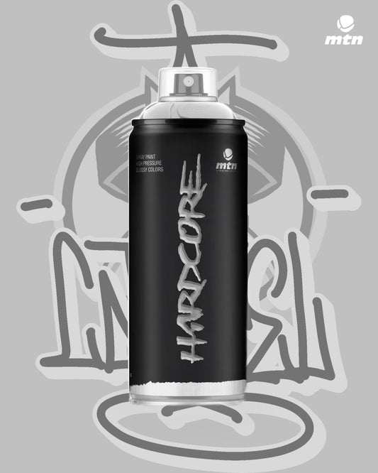 Silver Chrome spray paint can, Cartel Paint Supplies