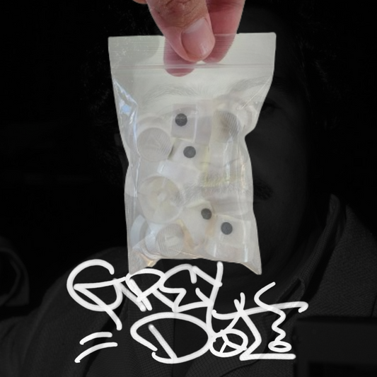 Grey Dot - 10pk